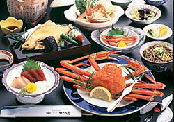 冬の味覚、北陸のおいしいズワイガニを食べる 福井県 小浜市 ホテルせくみ屋